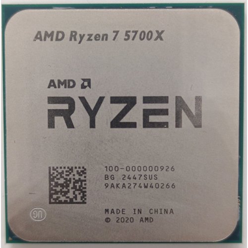 Процессор AMD Ryzen 7 5700X 3.4(4.6)GHz 32MB sAM4 Tray (100-000000926) (Восстановлено продавцом, 892207) купить в Украине: Киев, Днепр, Харьков, Одесса  | Проверка совместимости, низкая цена, отзывы, характеристики от TELEMART фото