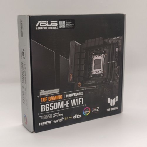 Материнская плата Asus TUF GAMING B650M-E WIFI (sAM5, AMD B650) (Восстановлено продавцом, 892214) купить в Украине: Киев, Днепр, Харьков, Одесса  | Проверка совместимости, низкая цена, отзывы, характеристики от TELEMART фото