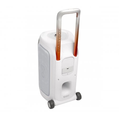 Портативная акустика JBL PartyBox 330 (JBLPB330WHTEP) White купить в Украине: Киев, Днепр, Харьков, Одесса  | Низкая цена, отзывы, характеристики от TELEMART фото