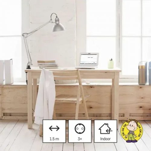 Мережевий подовжувач Emos 1.5 м 3 розетки (P0321R) купити в Україні: Київ, Львів, Хмельницький, Тернопіль, Івано-Франківськ | Низька ціна, відгуки, характеристики від TELEMART фото