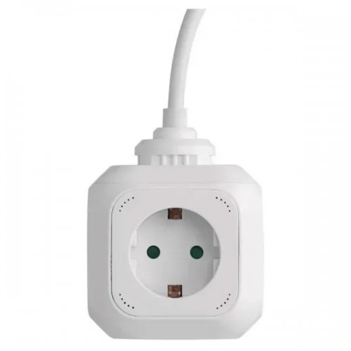 Мережевий подовжувач Emos 1.9 м 4 розетки + 2 x USB (P04219GU) купити в Україні: Київ, Львів, Хмельницький, Тернопіль, Івано-Франківськ | Низька ціна, відгуки, характеристики від TELEMART фото