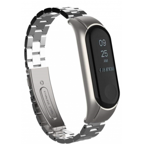 Купить Xiaomi Mi Band 3 Steel Watch 2D Silver - цена в Харькове, Киеве, Днепре, Одессе
в интернет-магазине Telemart фото