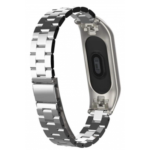 Купити Xiaomi Mi Band 3 Steel Watch 2D Silver - ціна в Києві, Львові, Вінниці, Хмельницькому, Франківську, Україні | інтернет-магазин TELEMART.UA фото
