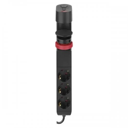 Мережевий подовжувач Emos 1.5 м 3 розетки + 2 x USB + 1 x USB Type-C (P1321PD) купити в Україні: Київ, Львів, Хмельницький, Тернопіль, Івано-Франківськ | Низька ціна, відгуки, характеристики від TELEMART фото