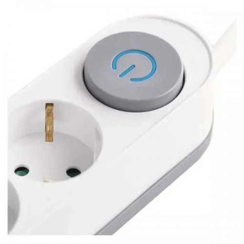 Мережевий подовжувач Emos 2 м 3 розетки + 2 x USB + 1 x USB Type-C (P1322PD) купити в Україні: Київ, Львів, Хмельницький, Тернопіль, Івано-Франківськ | Низька ціна, відгуки, характеристики від TELEMART фото