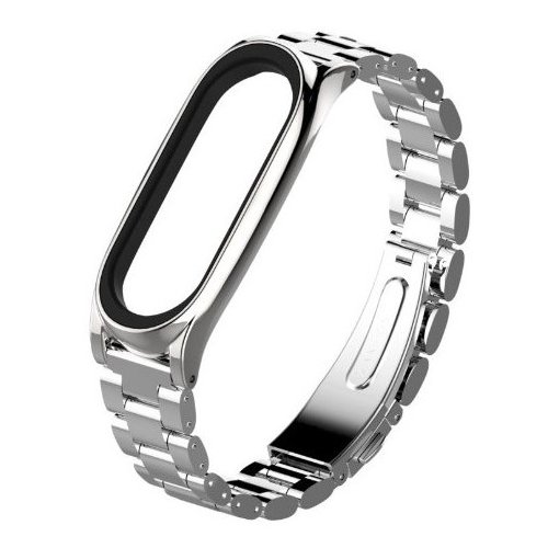 Xiaomi Mi Band 3 Steel Watch Crown 3D Silver купити в Україні: Київ, Львів, Хмельницький, Тернопіль, Івано-Франківськ | Низька ціна, відгуки, характеристики від TELEMART фото