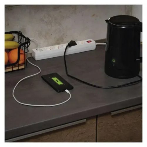 Сетевой удлинитель Emos 3 м 5 розеток + 1 x USB + 1 x USB Type-C (P1523CU) купить в Украине: Киев, Днепр, Харьков, Одесса  | Низкая цена, отзывы, характеристики от TELEMART фото