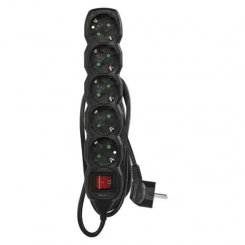 Мережевий подовжувач Emos 1.5 м 5 розеток (PC1521R)