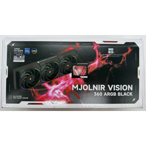 Готова сво Thermalright Mjolnir Vision 360 ARGB Black (Відновлено продавцем, 892427) купити в Україні: Київ, Львів, Хмельницький, Тернопіль, Івано-Франківськ | Перевірка сумісності, низька ціна, відгуки, характеристики від TELEMART фото