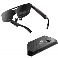 Монітор-окуляри Asus ROG XREAL R1-B Gaming AR Glasses (90LJ00M5-B02670) Black / Micro-OLED / 240 Гц