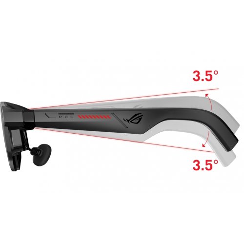 Монитор-очки Asus ROG XREAL R1-B Gaming AR Glasses (90LJ00M5-B02670) Black купить в Украине | Telemart фото