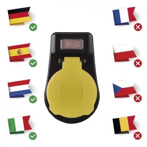 Мережева розетка з вимикачем Emos P00292 купити в Україні: Київ, Львів, Хмельницький, Тернопіль, Івано-Франківськ | Низька ціна, відгуки, характеристики від TELEMART фото