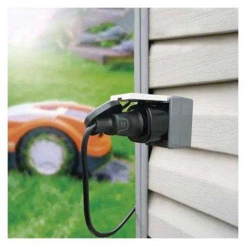 Розумна вологозахищена розетка Emos P5532 GoSmart Wi-Fi купити в Україні | Telemart фото