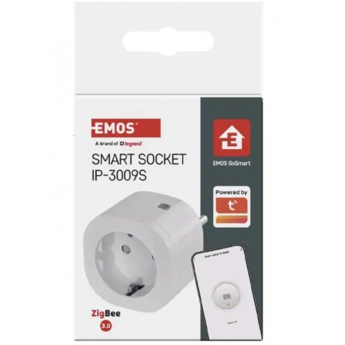 Розумна розетка Emos ZigBee P5533 GoSmart купити в Україні | Telemart фото