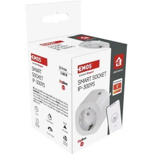 Розумна розетка Emos ZigBee P5533 GoSmart купити в Україні | Telemart фото