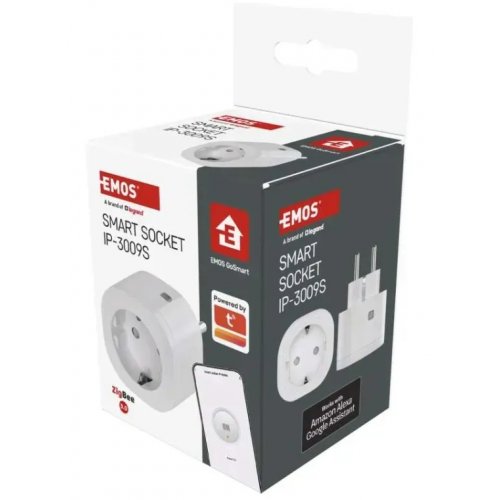Розумна розетка Emos ZigBee P5533 GoSmart купити в Україні | Telemart фото