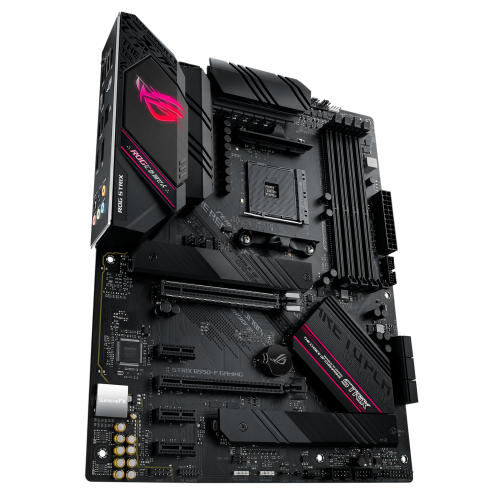 Уценка материнская плата Asus ROG STRIX B550-F GAMING (sAM4, AMD B550) (Вскрытая упаковка, 892473) купить в Украине: Киев, Днепр, Харьков, Одесса  | Проверка совместимости, низкая цена, отзывы, характеристики от TELEMART фото