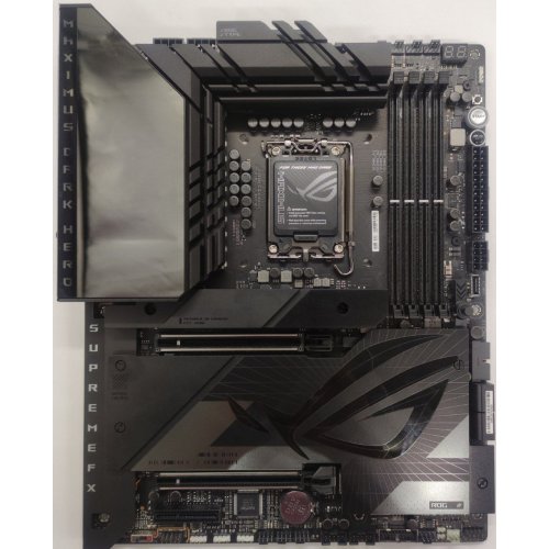 Материнская плата Asus ROG MAXIMUS Z790 DARK HERO (s1700, Intel Z790) (Восстановлено продавцом, 892480) купить в Украине: Киев, Днепр, Харьков, Одесса  | Проверка совместимости, низкая цена, отзывы, характеристики от TELEMART фото