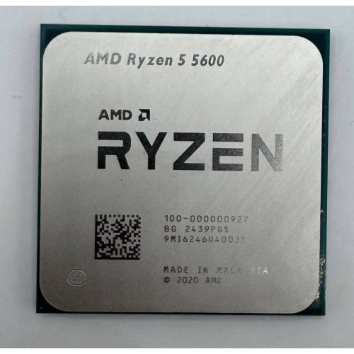 Процесор AMD Ryzen 5 5600 3.5(4.4)GHz 32MB sAM4 Tray (100-000000927) (Відновлено продавцем, 892481) купити в Україні: Київ, Львів, Хмельницький, Тернопіль, Івано-Франківськ | Перевірка сумісності, низька ціна, відгуки, характеристики від TELEMART фото