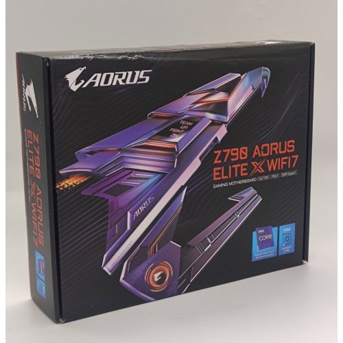 Материнська плата Gigabyte Z790 AORUS ELITE X WIFI7 (s1700, Intel Z790) (Відновлено продавцем, 892484) купити в Україні: Київ, Львів, Хмельницький, Тернопіль, Івано-Франківськ | Перевірка сумісності, низька ціна, відгуки, характеристики від TELEMART фото