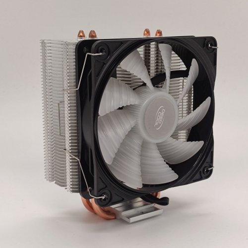 Кулер Deepcool GAMMAXX 400 V2 Blue LED (Восстановлено продавцом, 892544) купить в Украине: Киев, Днепр, Харьков, Одесса  | Проверка совместимости, низкая цена, отзывы, характеристики от TELEMART фото