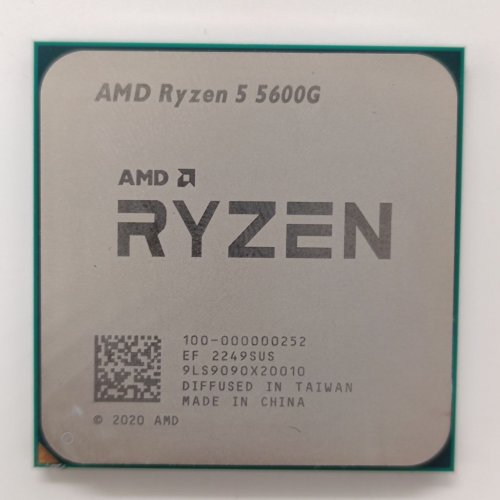 Процесор AMD Ryzen 5 5600G 3.9(4.4)GHz 16MB sAM4 Box (100-100000252BOX) (Відновлено продавцем, 892550) купити в Україні: Київ, Львів, Хмельницький, Тернопіль, Івано-Франківськ | Перевірка сумісності, низька ціна, відгуки, характеристики від TELEMART фото
