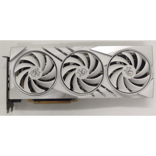 Відеокарта MSI GeForce RTX 4060 Ti GAMING X SLIM WHITE 16384MB (RTX 4060 Ti GAMING X SLIM WHITE 16G) (Відновлено продавцем, 892559) купити в Україні: Київ, Львів, Хмельницький, Тернопіль, Івано-Франківськ | Перевірка сумісності, низька ціна, відгуки, характеристики від TELEMART фото