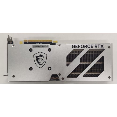 Відеокарта MSI GeForce RTX 4060 Ti GAMING X SLIM WHITE 16384MB (RTX 4060 Ti GAMING X SLIM WHITE 16G) (Відновлено продавцем, 892559) купити в Україні: Київ, Львів, Хмельницький, Тернопіль, Івано-Франківськ | Перевірка сумісності, низька ціна, відгуки, характеристики від TELEMART фото