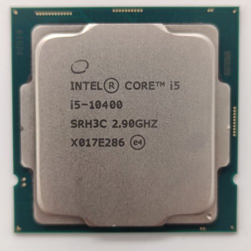 Процессор Intel Core i5-10400 2.9(4.3)GHz 12MB s1200 Tray (CM8070104290715) (Восстановлено продавцом, 892562) купить в Украине: Киев, Днепр, Харьков, Одесса  | Проверка совместимости, низкая цена, отзывы, характеристики от TELEMART фото