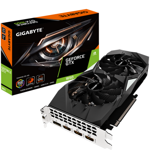 Видеокарта Gigabyte GeForce GTX 1650 Gaming OC 4096MB (GV-N1650GAMING OC-4GD) (Восстановлено продавцом, 892579) купить в Украине: Киев, Днепр, Харьков, Одесса  | Проверка совместимости, низкая цена, отзывы, характеристики от TELEMART фото