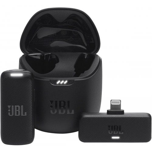 Микрофон петличный JBL Quantum Stream Wireless Lightning (JBLSTRMWLLGHTBLK) Black купить в Украине | Telemart фото