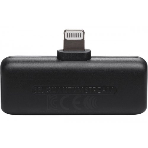 Микрофон петличный JBL Quantum Stream Wireless Lightning (JBLSTRMWLLGHTBLK) Black купить в Украине | Telemart фото
