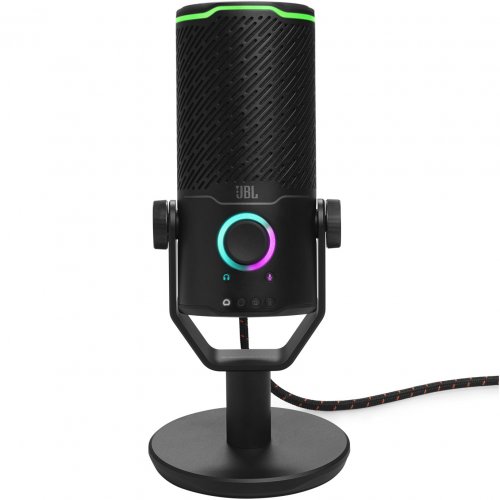Микрофон JBL Quantum Stream Studio (JBLSTRMSTUDIOBLK) Chrome купить в Украине | Telemart фото