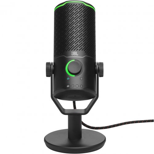 Микрофон JBL Quantum Stream Studio (JBLSTRMSTUDIOBLK) Chrome купить в Украине | Telemart фото