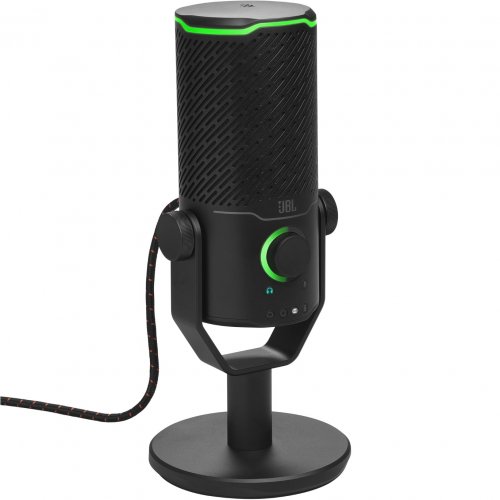Микрофон JBL Quantum Stream Studio (JBLSTRMSTUDIOBLK) Chrome купить в Украине | Telemart фото