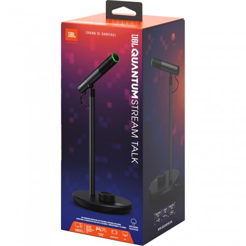 Микрофон JBL Quantum Stream Talk (JBLSTRMTALKBLK) Black купить в Украине | Telemart фото