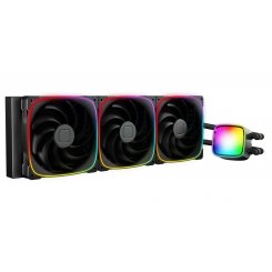 Уценка готовая сво Geometric Future Eskimo Pro 420 ARGB (GEO-EP-42B) Black (Вскрытая упаковка, отсутсвуют крепления AMD, 892651)