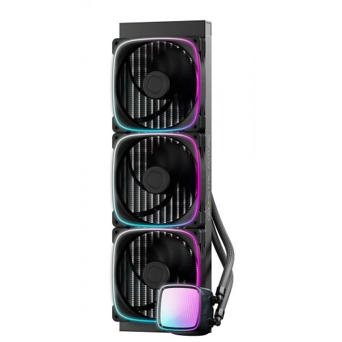 Уцінка готова сво Geometric Future Eskimo Pro 420 ARGB (GEO-EP-42B) Black (Розкрита упаковка, відсутні кріплення AMD, 892651) купити в Україні: Київ, Львів, Хмельницький, Тернопіль, Івано-Франківськ | Перевірка сумісності, низька ціна, відгуки, характеристики від TELEMART фото