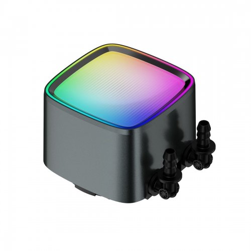 Уцінка готова сво Geometric Future Eskimo Pro 420 ARGB (GEO-EP-42B) Black (Розкрита упаковка, відсутні кріплення AMD, 892651) купити в Україні: Київ, Львів, Хмельницький, Тернопіль, Івано-Франківськ | Перевірка сумісності, низька ціна, відгуки, характеристики від TELEMART фото