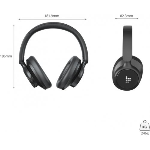 Наушники Tronsmart Sounfii Q20 (1165968) Black купить в Украине: Киев, Днепр, Харьков, Одесса  | Низкая цена, отзывы, характеристики от TELEMART фото