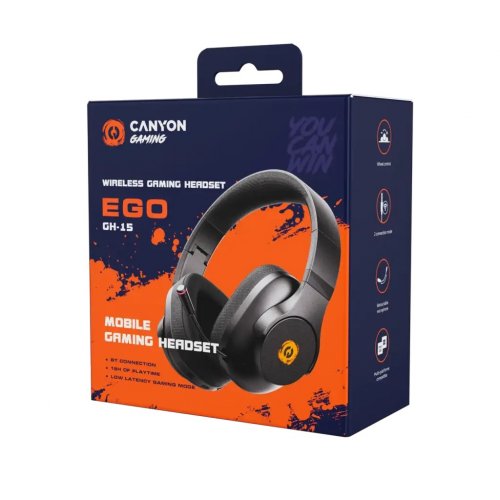 Наушники Canyon Ego GH-15 (CND-SGHS15W) White купить в Украине: Киев, Днепр, Харьков, Одесса  | Низкая цена, отзывы, характеристики от TELEMART фото