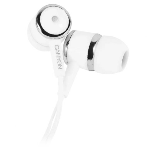 Наушники Canyon EPM-01 (CNE-CEPM01W) White купить в Украине: Киев, Днепр, Харьков, Одесса  | Низкая цена, отзывы, характеристики от TELEMART фото
