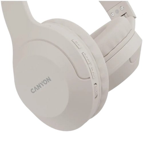 Наушники Canyon BTHS-3 (CNS-CBTHS3BE) Beige купить в Украине: Киев, Днепр, Харьков, Одесса  | Низкая цена, отзывы, характеристики от TELEMART фото