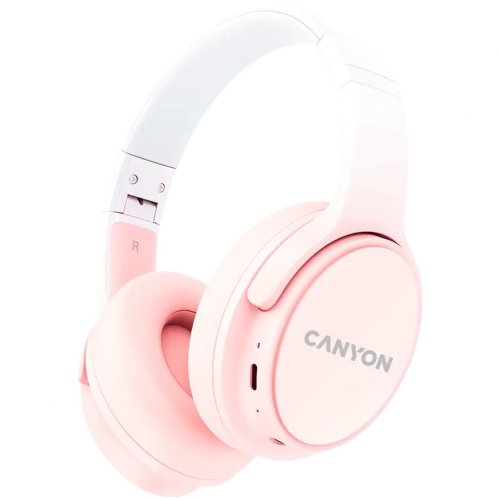 Наушники Canyon OnRiff 4 (CNS-CBTHS4P) Pink купить в Украине: Киев, Днепр, Харьков, Одесса  | Низкая цена, отзывы, характеристики от TELEMART фото