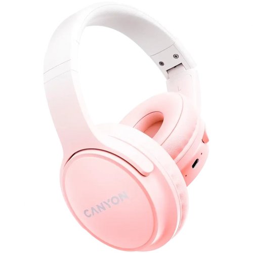 Наушники Canyon OnRiff 4 (CNS-CBTHS4P) Pink купить в Украине: Киев, Днепр, Харьков, Одесса  | Низкая цена, отзывы, характеристики от TELEMART фото