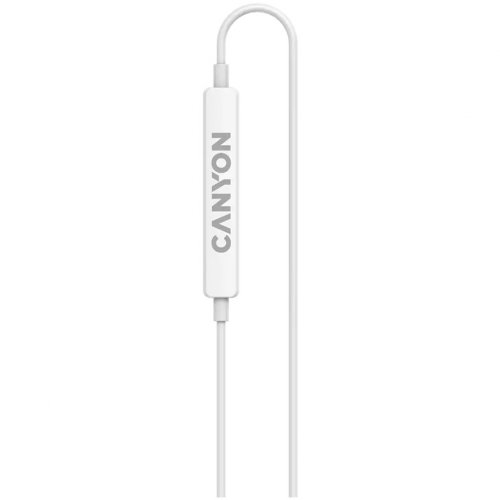 Навушники Canyon SEP-6 (CNS-CEP6W) White купити в Україні: Київ, Львів, Хмельницький, Тернопіль, Івано-Франківськ | Низька ціна, відгуки, характеристики від TELEMART фото