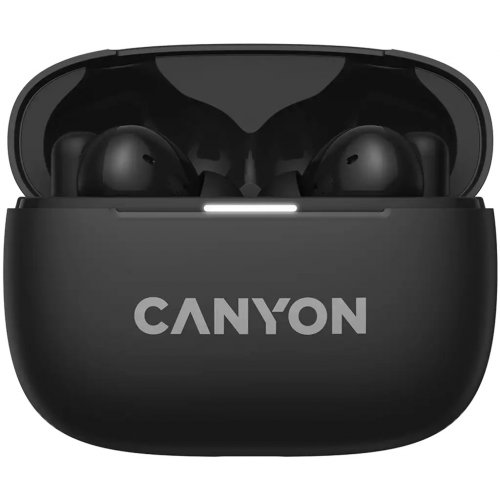 Навушники Canyon OnGo TWS-10 (CNS-TWS10B) Black купити в Україні: Київ, Львів, Хмельницький, Тернопіль, Івано-Франківськ | Низька ціна, відгуки, характеристики від TELEMART фото