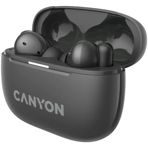 Наушники Canyon On Go 10 ANC TWS-10 (CNS-TWS10BK) Grey купить в Украине: Киев, Днепр, Харьков, Одесса  | Низкая цена, отзывы, характеристики от TELEMART фото