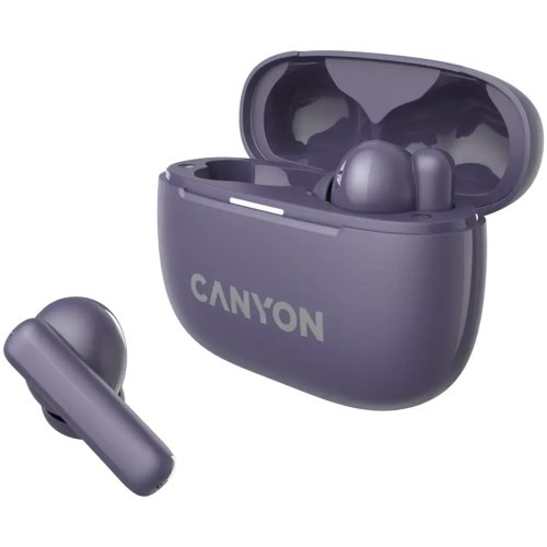 Наушники Canyon On Go 10 ANC TWS-10 (CNS-TWS10PL) Purple купить в Украине: Киев, Днепр, Харьков, Одесса  | Низкая цена, отзывы, характеристики от TELEMART фото