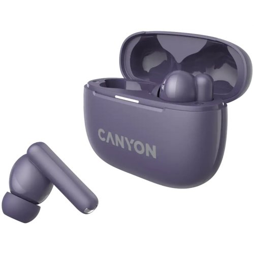 Наушники Canyon On Go 10 ANC TWS-10 (CNS-TWS10PL) Purple купить в Украине: Киев, Днепр, Харьков, Одесса  | Низкая цена, отзывы, характеристики от TELEMART фото